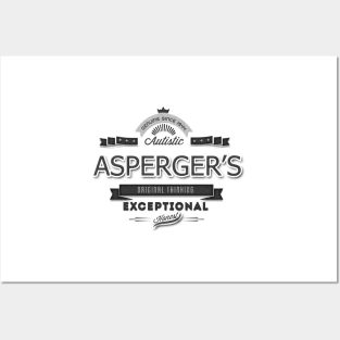 Asperger's Exceptional Original Thinking Posters and Art